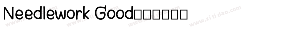 Needlework Good字体转换